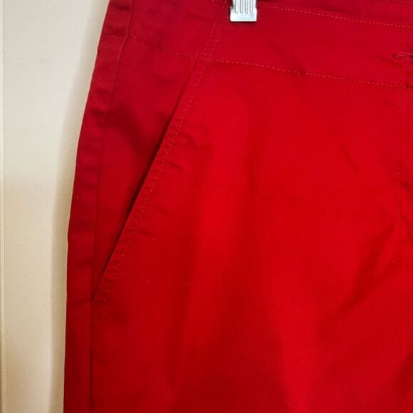 Nautica Women’s Size Large 12 Bermuda Style Cotton Shorts Stretch - Picture 2 of 10